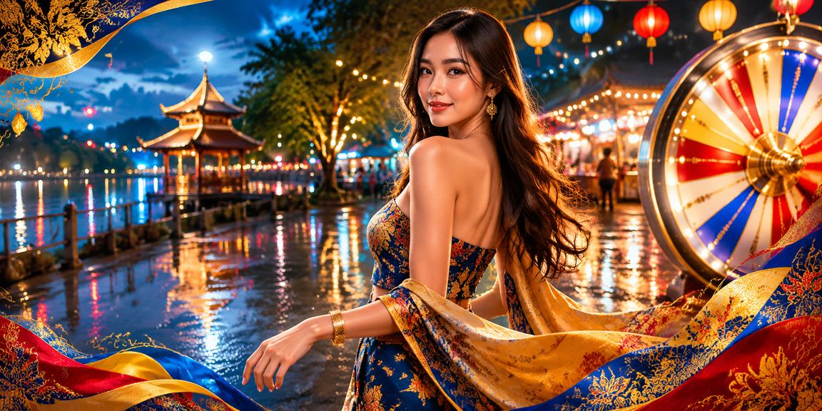 Permainan rolet dengan sentuhan motif batik Malaysia
